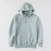 Paxton Herren-Hoodie mit Viertelreissverschluss, wasserabweisend, schweres Gewebe – carhartt Rain Defender Hoodies