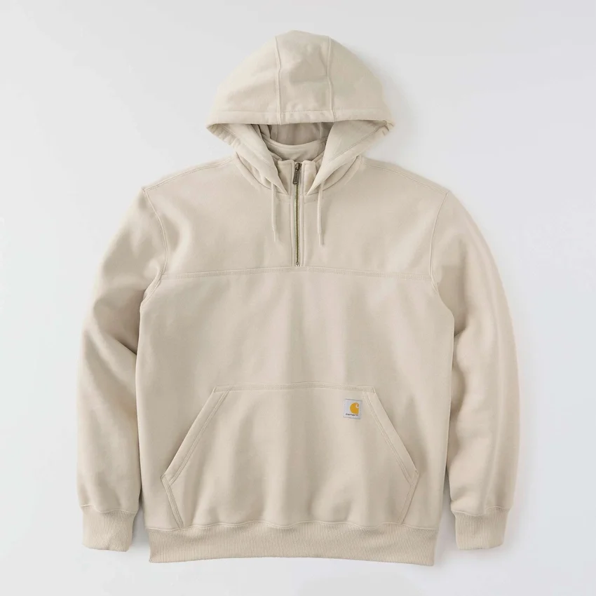 Paxton Herren-Hoodie mit Viertelreissverschluss, wasserabweisend, schweres Gewebe – carhartt Rain Defender Hoodies