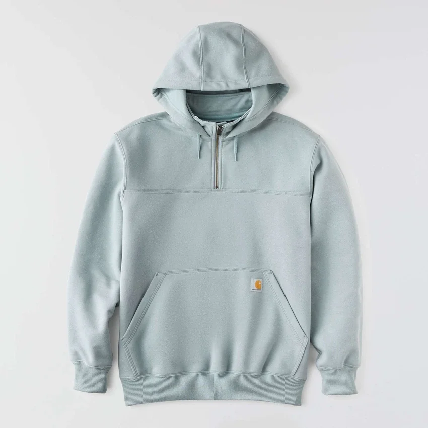 Paxton Herren-Hoodie mit Viertelreissverschluss, wasserabweisend, schweres Gewebe – carhartt Rain Defender Hoodies