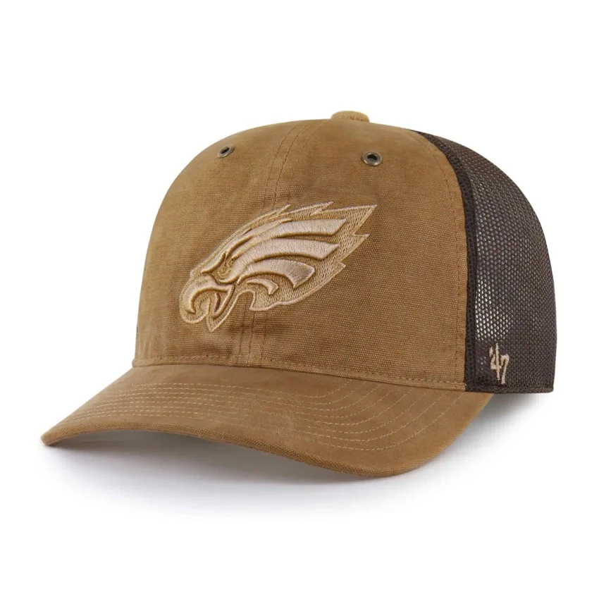Philadelphia Eagles '47 Dyed Trucker, lockere Passform
