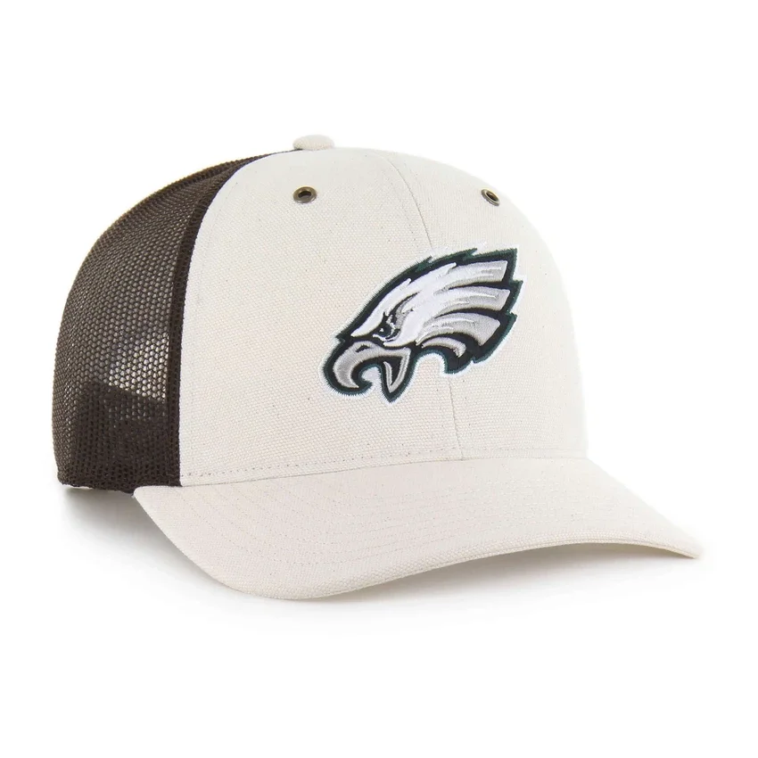 Philadelphia Eagles '47 Ungefärbte Trucker-Kappe, lockere Passform