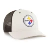 Pittsburgh Steelers '47 Ungefärbte Trucker-Kappe, Relaxed Fit