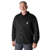 Rain Defender® locker sitzende, schwergewichtige, gesteppte Hemdjacke mit Druckknöpfen vorne