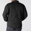Rain Defender® locker sitzende, schwergewichtige, gesteppte Hemdjacke mit Druckknöpfen vorne