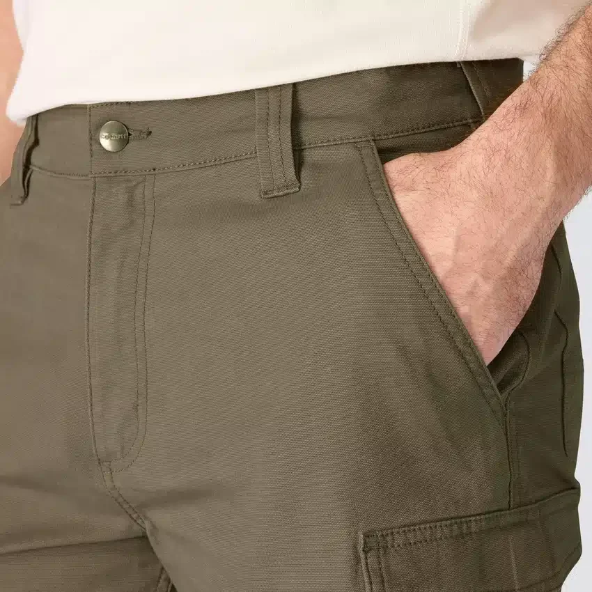 Relaxed Fit 9" Rigby Canvas Cargo-Shorts – Arbeitsshorts