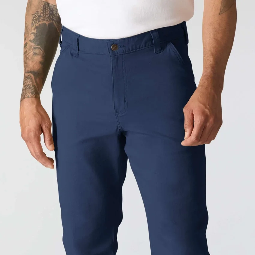 Relaxed Straight Rigby Canvas-Hose – Arbeitshose