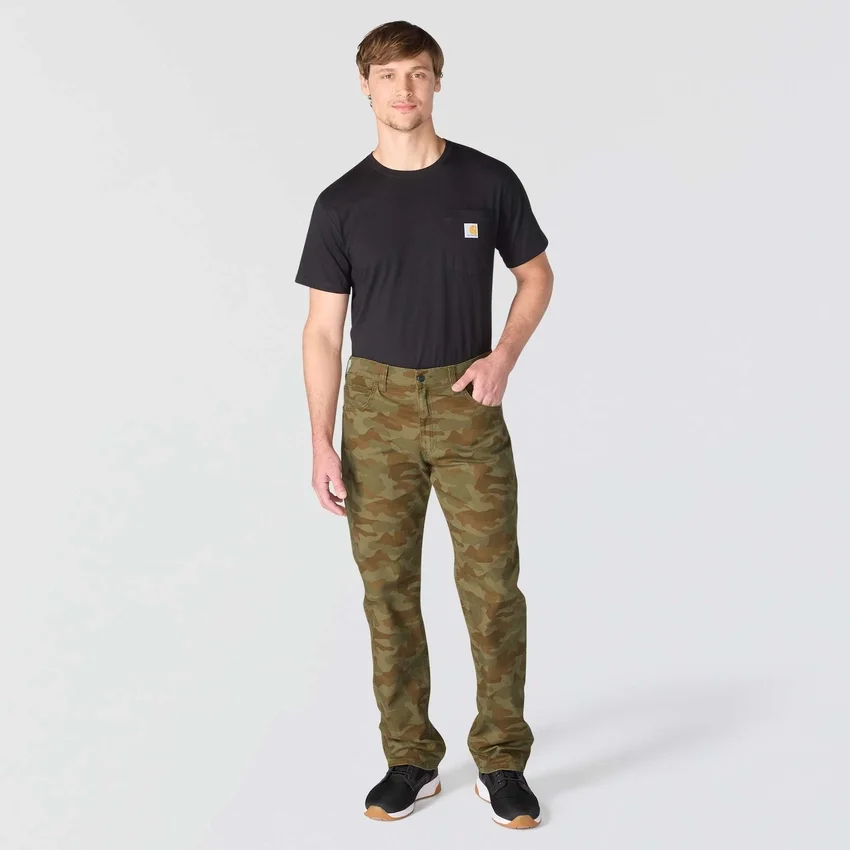 Relaxed Straight Rigby Canvas-Hose – Arbeitshose
