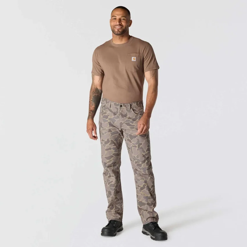 Relaxed Straight Rigby Canvas-Hose – Arbeitshose