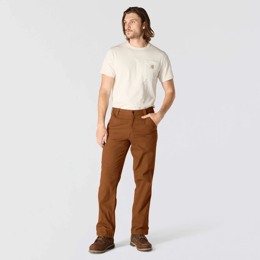 Relaxed Straight Rigby Canvas-Hose – Arbeitshose