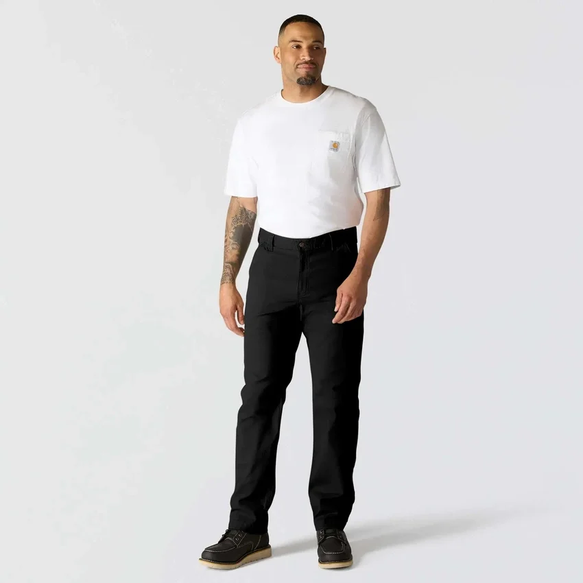 Relaxed Straight Rigby Canvas-Hose – Arbeitshose