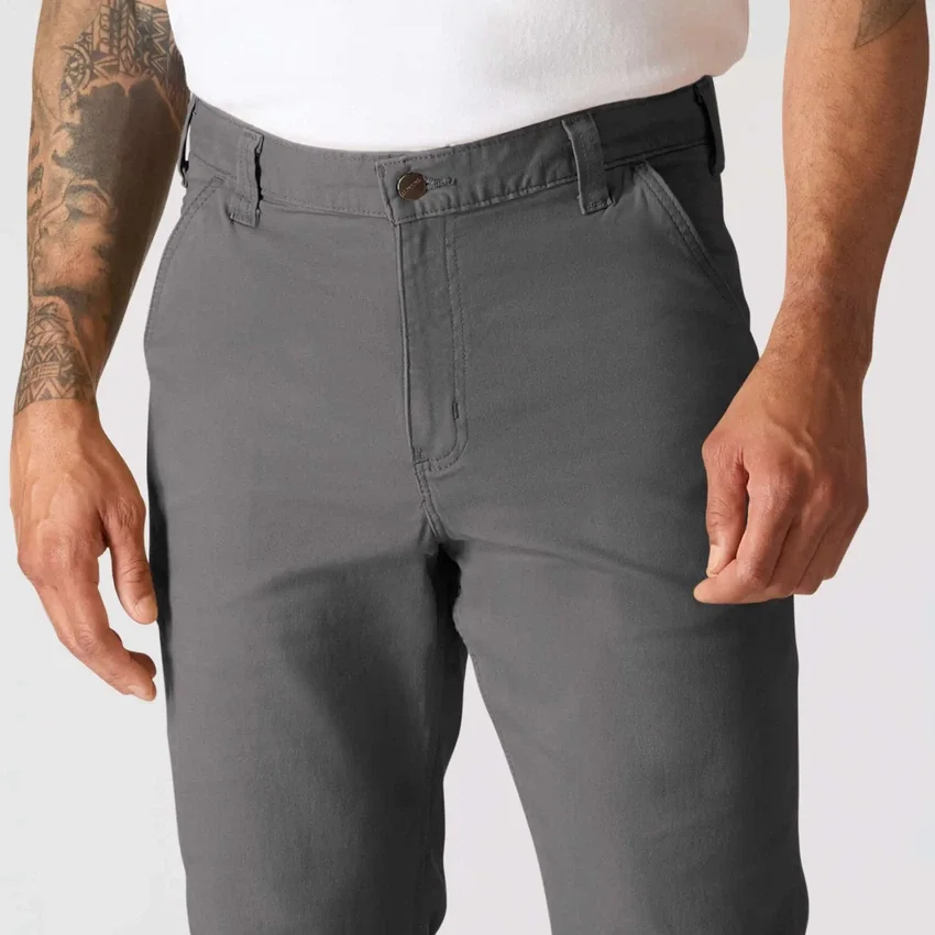 Relaxed Straight Rigby Canvas-Hose – Arbeitshose