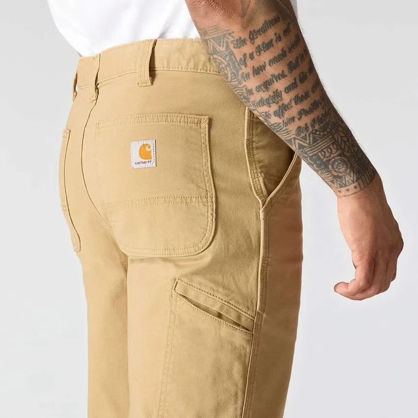 Relaxed Straight Rigby Canvas-Hose – Arbeitshose