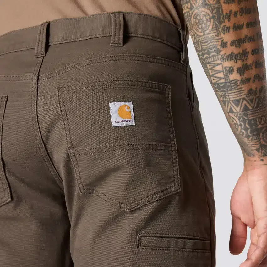Relaxed Straight Rigby Canvas-Hose – Arbeitshose