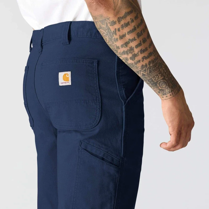 Relaxed Straight Rigby Canvas-Hose – Arbeitshose