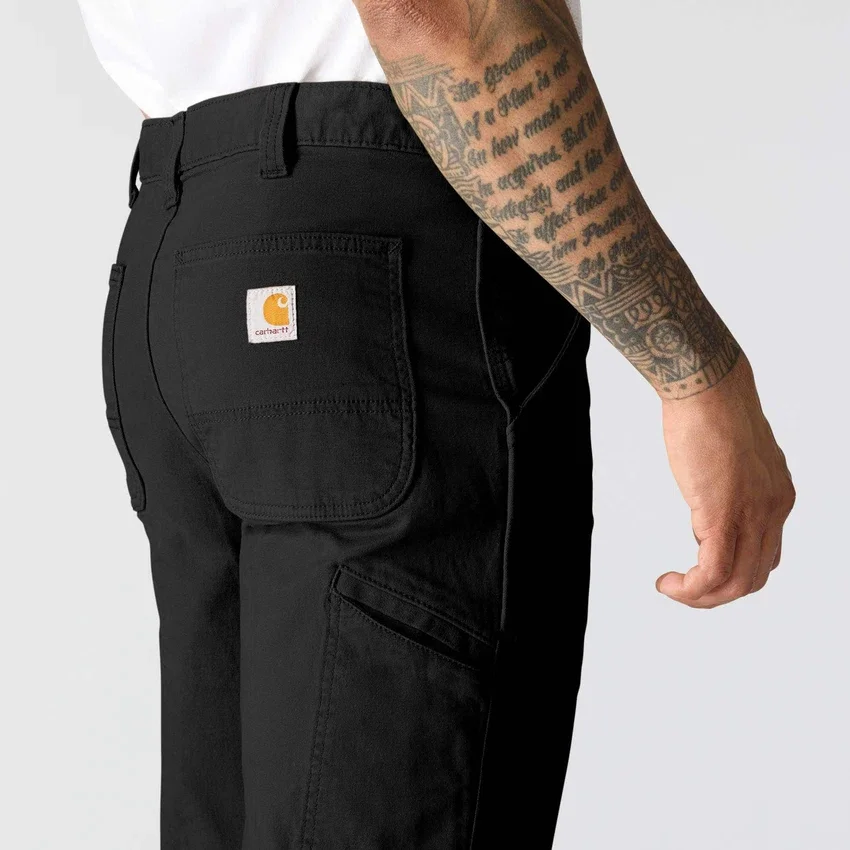 Relaxed Straight Rigby Canvas-Hose – Arbeitshose