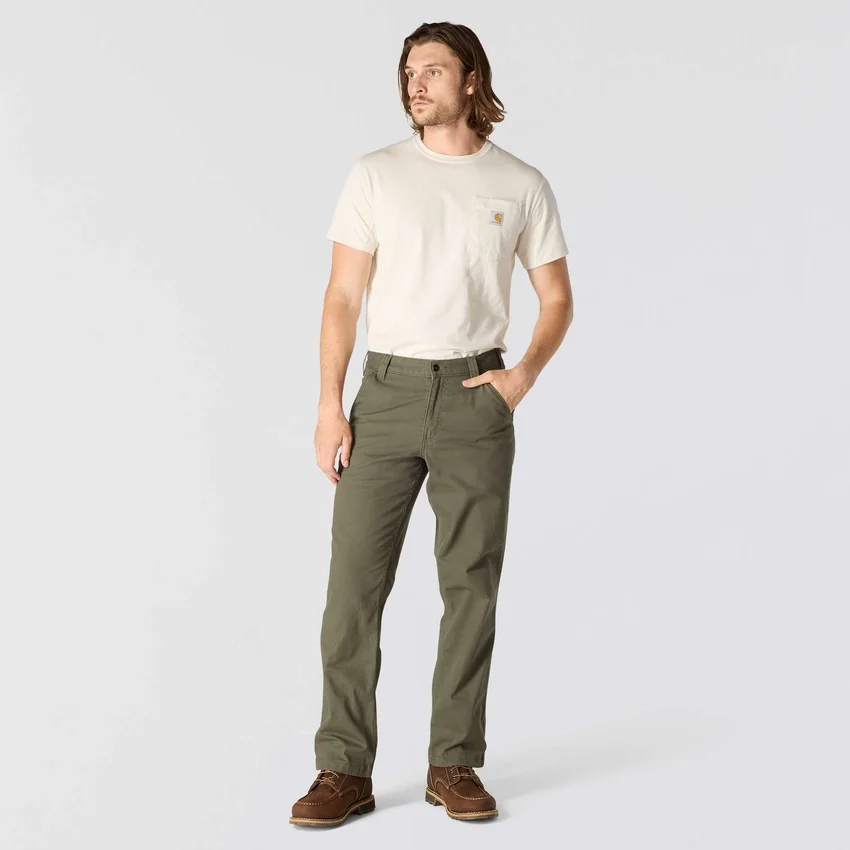 Relaxed Straight Rigby Canvas-Hose – Arbeitshose