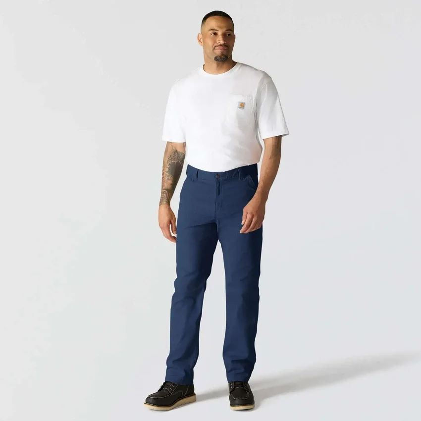 Relaxed Straight Rigby Canvas-Hose – Arbeitshose