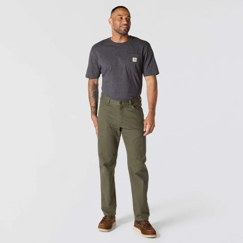 Relaxed Straight Rigby Canvas-Hose – Arbeitshose