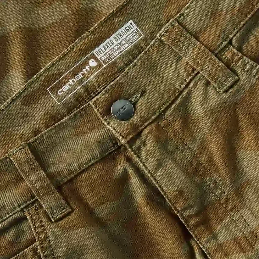 Relaxed Straight Rigby Canvas-Hose – Arbeitshose