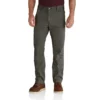 Relaxed Straight Rigby Canvas-Hose mit doppelten Knieverstärkungen – Arbeitshose