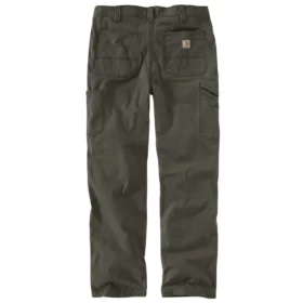 Relaxed Straight Rigby Canvas-Hose mit doppelten Knieverstärkungen – Arbeitshose