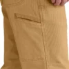 Relaxed Straight Rigby Canvas-Hose mit doppelten Knieverstärkungen – Arbeitshose
