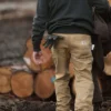 Relaxed Straight Rigby Canvas-Hose mit doppelten Knieverstärkungen – Arbeitshose