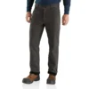 Relaxed Straight Rigby gefütterte Canvas-Hose – Arbeitshose