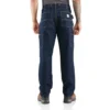 Relaxed Straight Rugged Flex® Logger-Jeans mit doppelten Knieverstärkungen – Arbeitsjeans