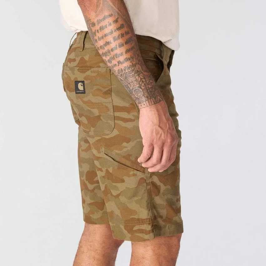 Rigby-Canvas-Shorts in lockerer Passform, 10" – Arbeitsshorts
