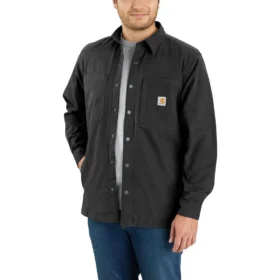 Rigby-Herrenhemdjacke aus Canvas in lockerer Passform – Herrenhemdjacken