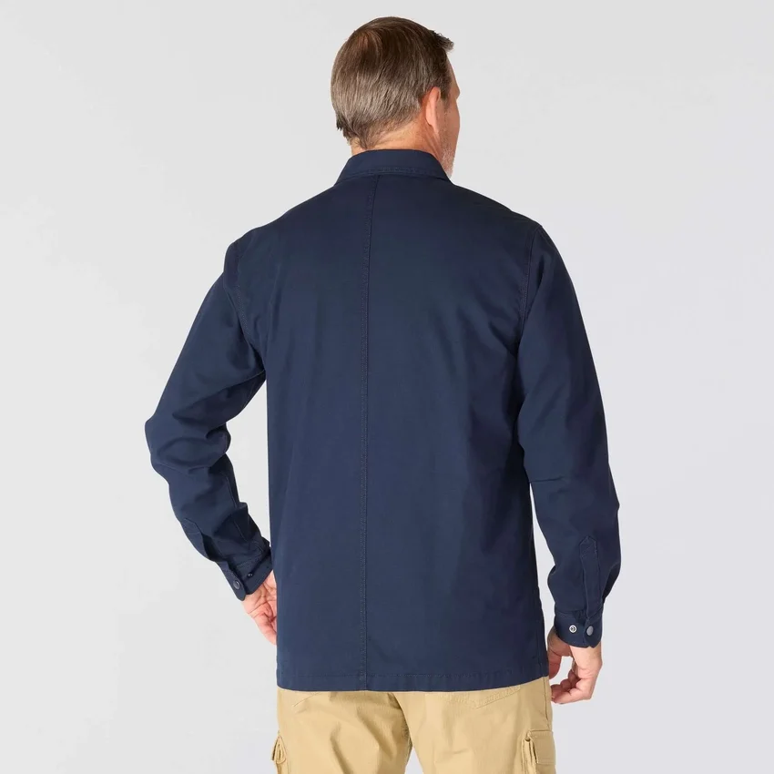 Rigby-Herrenhemdjacke aus Canvas in lockerer Passform – Herrenhemdjacken