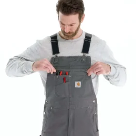 Rigby-Latzhose für Herren in lockerer Passform aus Canvas