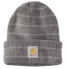 Rippgestrickte Mütze für Damen
