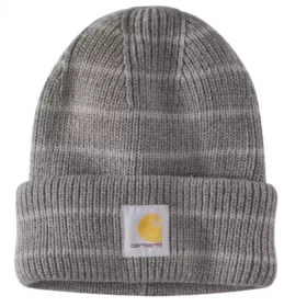 Rippgestrickte Mütze für Damen