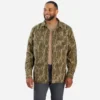Rugged Flex® Canvas-Hemdjacke mit Fleecefutter und Camo-Muster in lockerer Passform