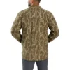 Rugged Flex® Canvas-Hemdjacke mit Fleecefutter und Camo-Muster in lockerer Passform
