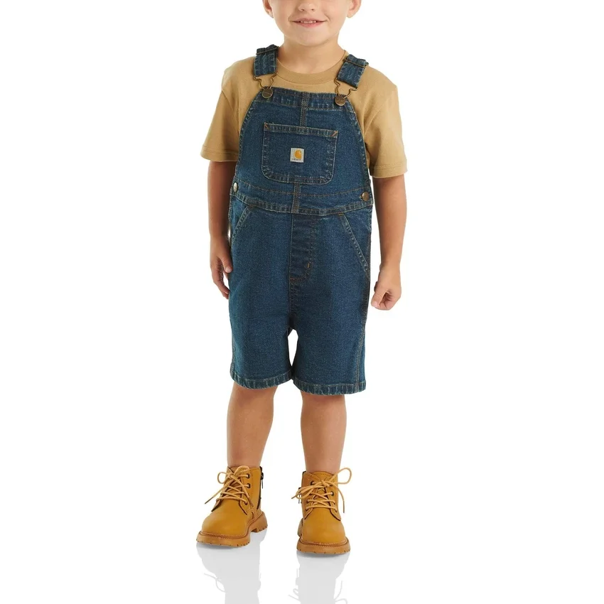 Rugged Flex® Denim-Latzhose für Kinder mit lockerer Passform (Säuglinge/Kleinkinder)