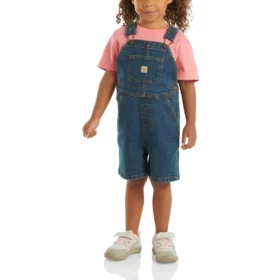 Rugged Flex® Denim-Latzhose für Kinder mit lockerer Passform (Säuglinge/Kleinkinder)