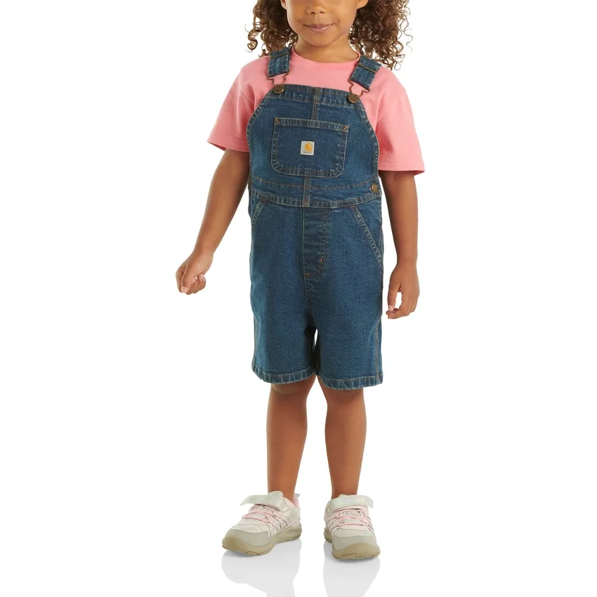 Rugged Flex® Denim-Latzhose für Kinder mit lockerer Passform (Säuglinge/Kleinkinder)