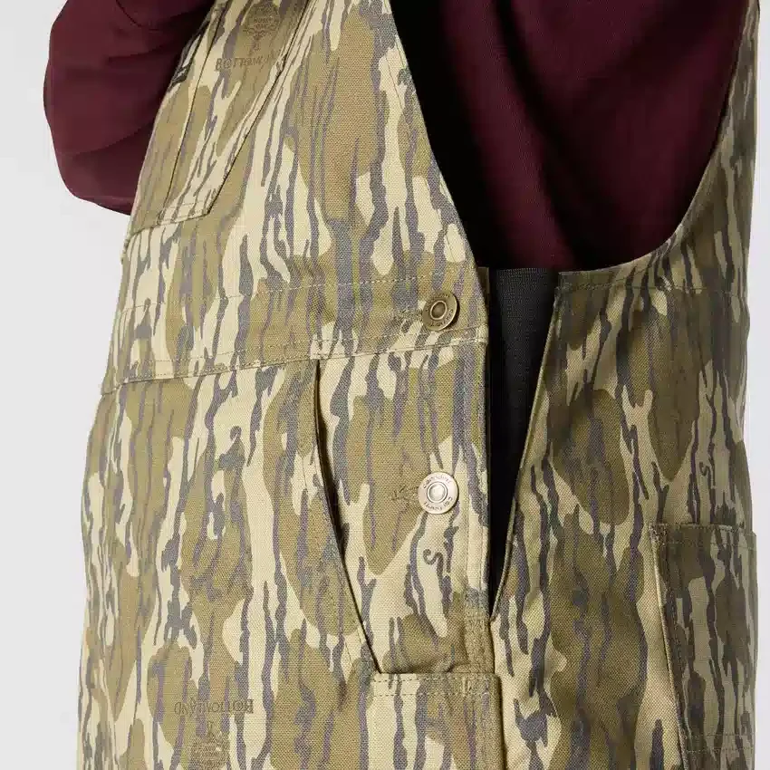 Rugged Flex® Duck isolierte Camo-Latzhose – Wärmeklasse 3