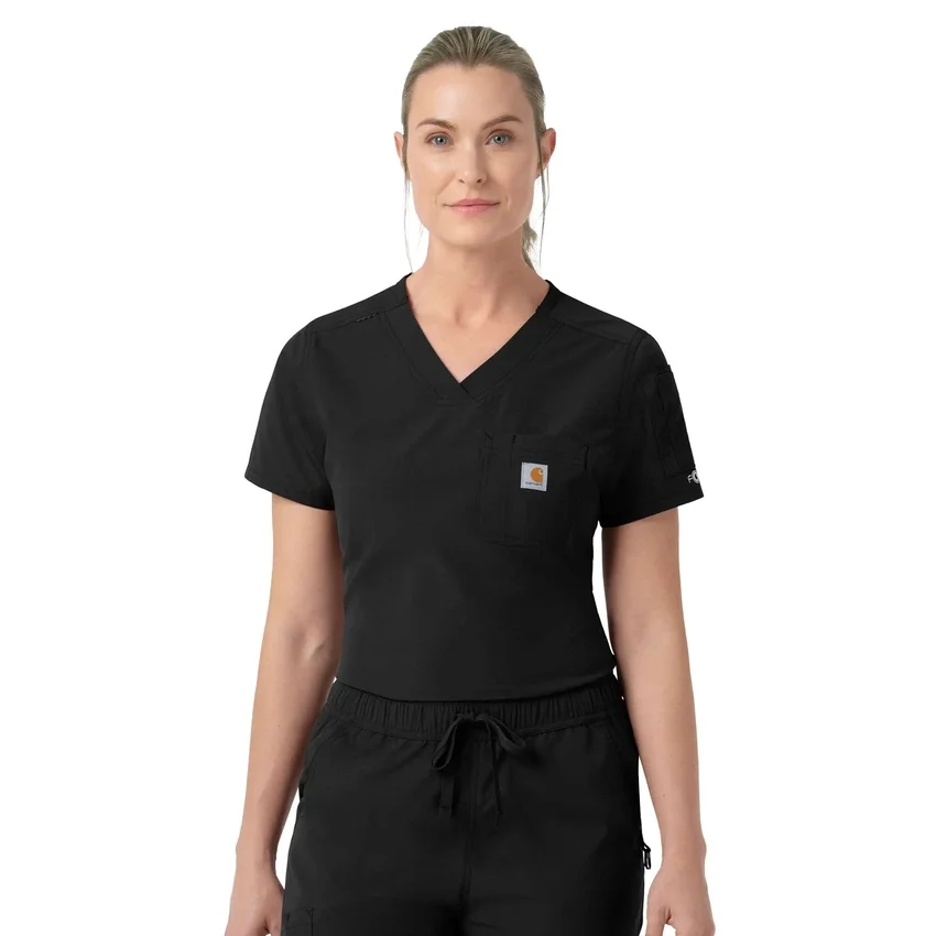 Rugged Flex Fld Einsteck-Scrub-Oberteil für Damen