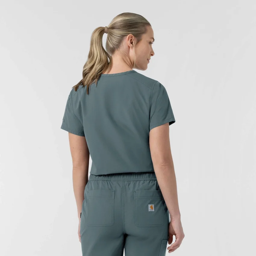 Rugged Flex Fld Einsteck-Scrub-Oberteil für Damen