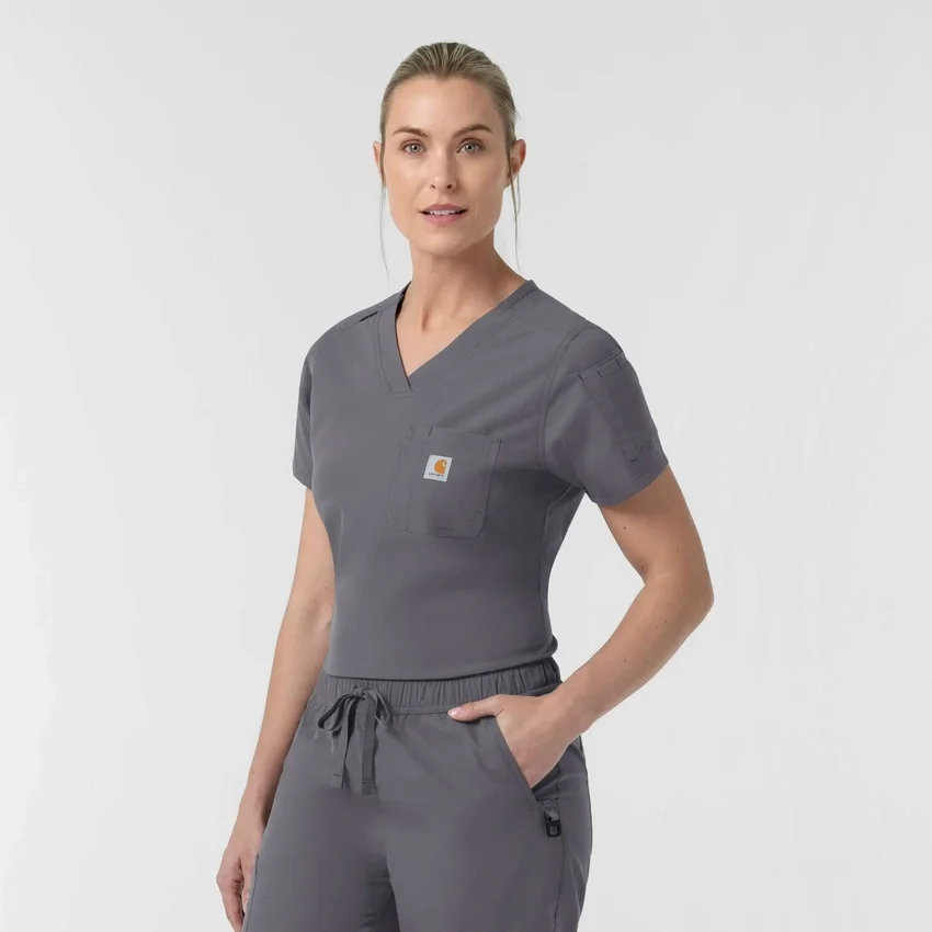 Rugged Flex Fld Einsteck-Scrub-Oberteil für Damen