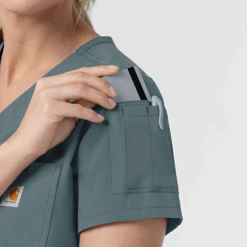 Rugged Flex Fld Einsteck-Scrub-Oberteil für Damen