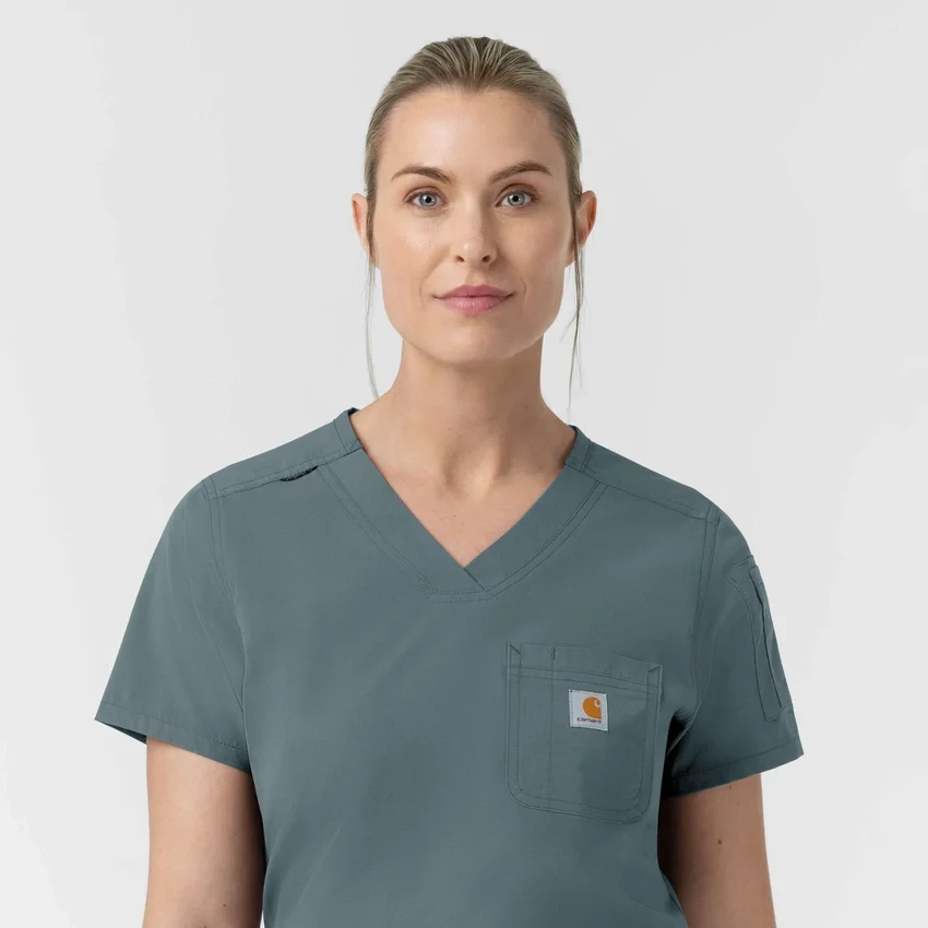 Rugged Flex Fld Einsteck-Scrub-Oberteil für Damen