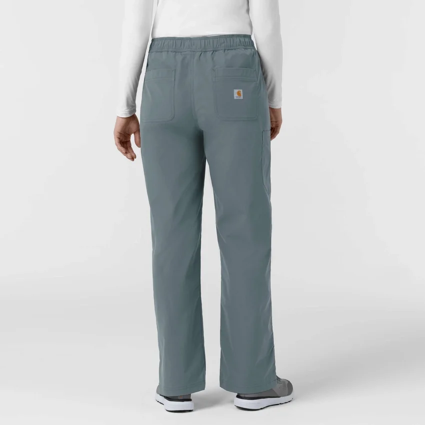 Rugged Flex Fld Ripstop-Cargo-Scrub-Hose für Damen im Bootcut-Schnitt