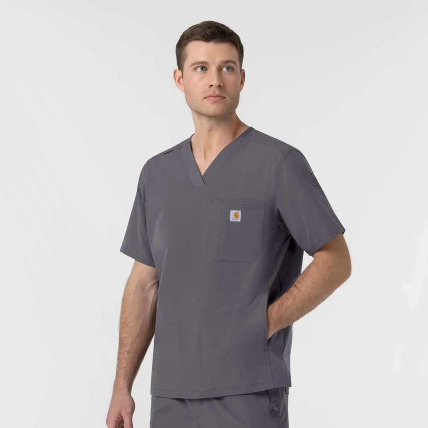 Rugged Flex Fld Ripstop-Operationshemd mit V-Ausschnitt