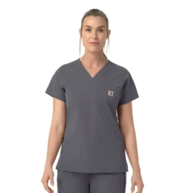 Rugged Flex Fld V-Ausschnitt-Operationsbluse für Damen