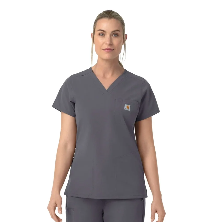 Rugged Flex Fld V-Ausschnitt-Operationsbluse für Damen
